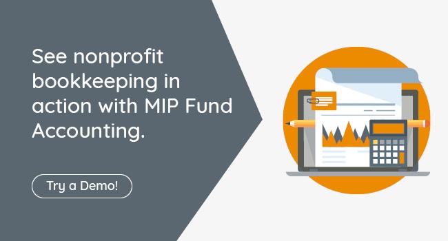 See nonprofit bookkeeping in action with MIP Accounting.