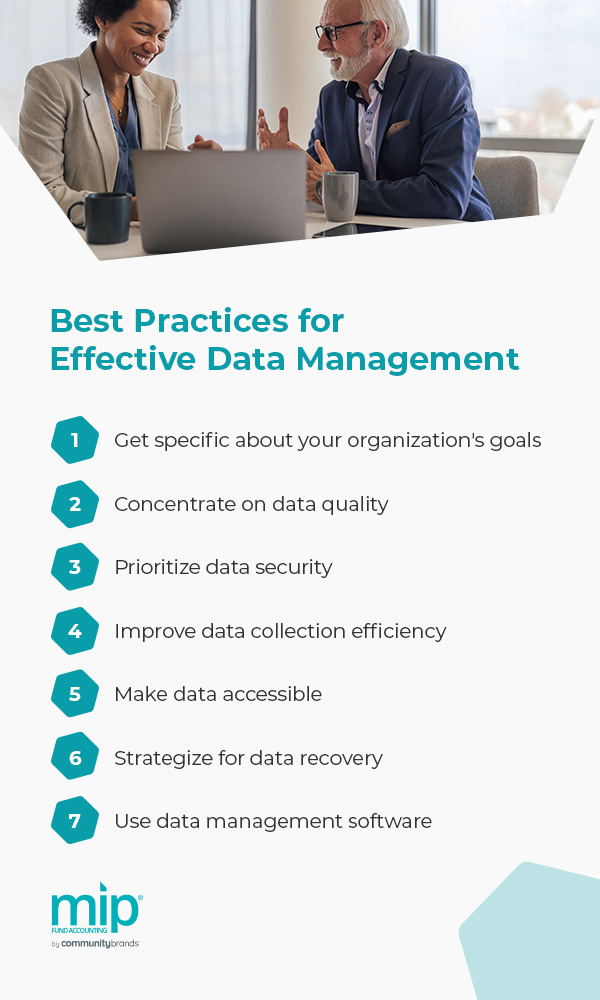 best practices for data management