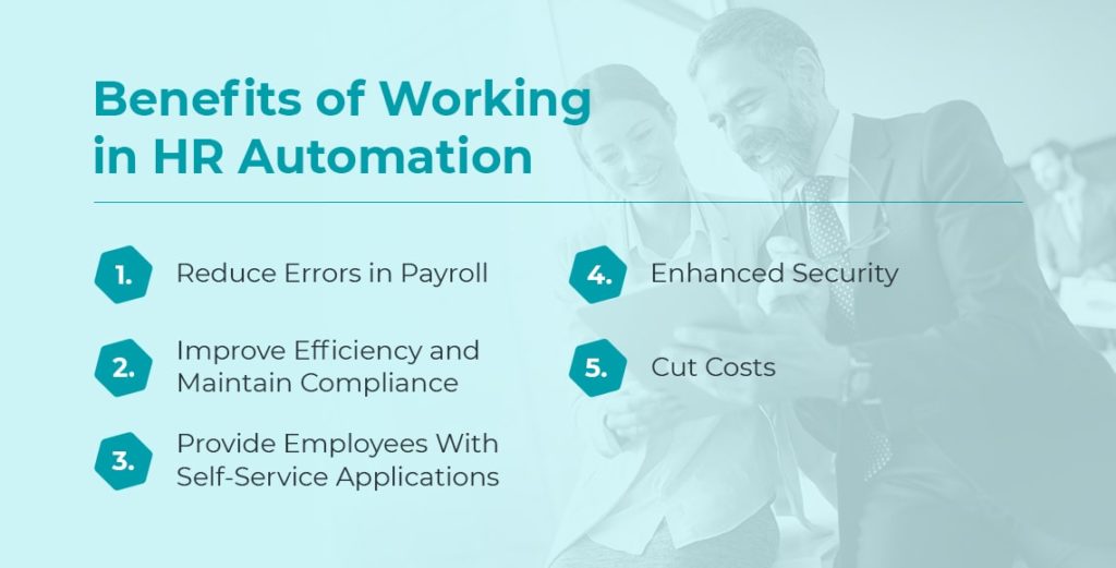 benefits of working in HR automation