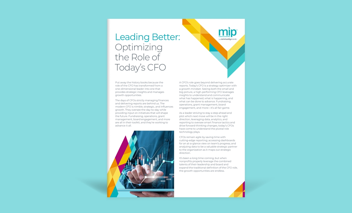 Optimizing the Role of Today’s CFO