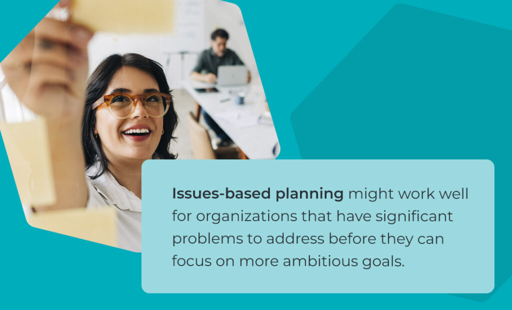Issues-based planning