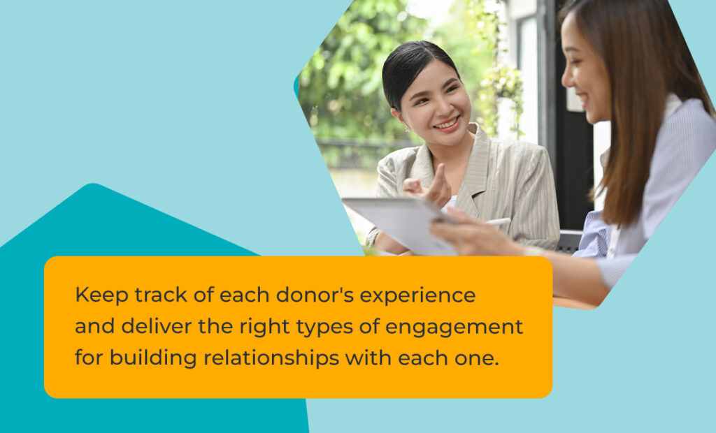 Keep-track-of-each-donors-experience